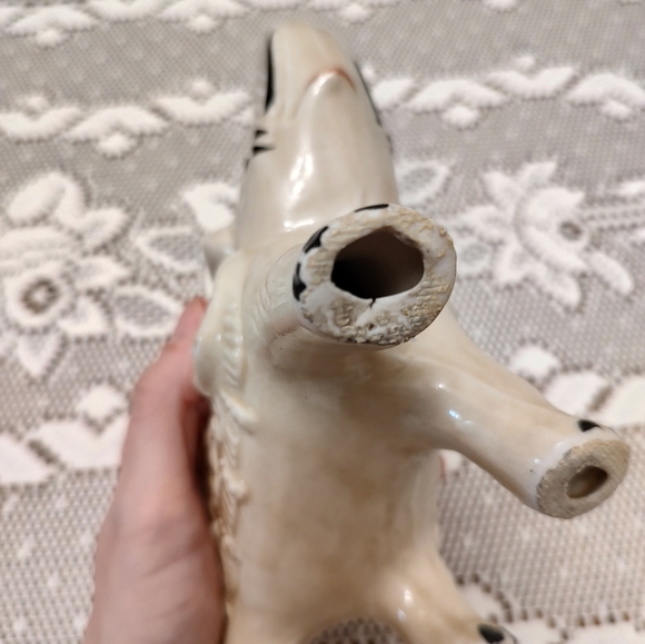 VTG Elephant Figure Safari Animal Statue 70's Home Shelf Decor Retro Sculpture - Picture 10 of 12